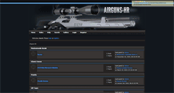 Desktop Screenshot of airguns-hr.com