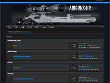 Tablet Screenshot of airguns-hr.com